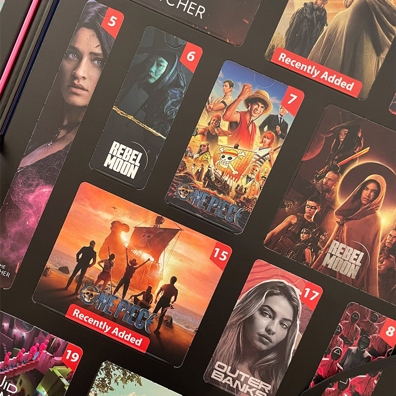 Calendrier Netlix 2025